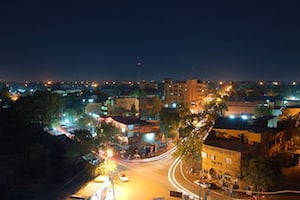 Vue de Niamey, capitale du Niger. © Wikimedia Commons