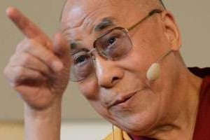 Le dalaï lama, le leader tibétain. © AFP