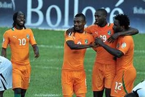Chaque match de qualification à la CAN 2015 coûte 300 millions de F CFA à la Côte d’Ivoire. © AFP