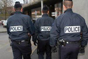 Des policiers français. © Jean Ayissi / AFP