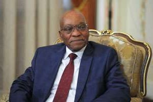 Réélu sans problème en mai, Jacob Zuma ne fait plus l’unanimité au sein même de l’ANC. © Alexei Druzhinin / RIA NOVOSTI / AFP