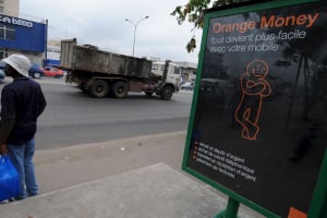 Orange Money (ici en Côte d’Ivoire) compte plus de onze millions de clients. © Olivier/JA
