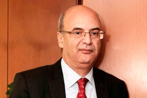 Hakim Ben Hammouda, le ministre de l’Economie et des finances tunisien. ®Hichem