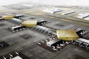 Après son extension Dubai World Central (DWC) deviendra la plus grande plate-forme aéroportuaire au monde, avec une capacité supérieure à 200 millions de passagers par an. DR