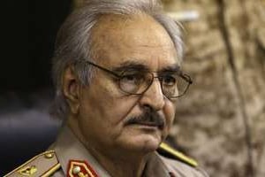 Le général libyen Khalifa Haftar. © Reuters