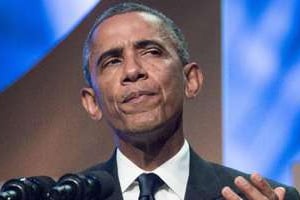 Le président américain Barack Obama à Washington le 27 septembre 2014. © AFP