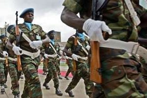 Les troupes angolaises participeront à la Minusca. © AFP