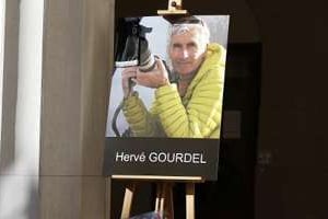 Un portrait du guide de haute montagne Hervé Gourdel, décapité en Algérie. © AFP