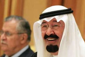 Le roi Abdallah d’Arabie saoudite, en novembre 2007. © AFP