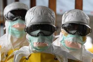 Du personnel médical luttant contre l’épidémie d’Ebola. © AFP