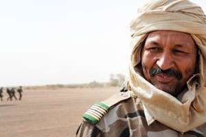 Le général Al Hadj Ag Gamou. © Sia Kambou/AFP