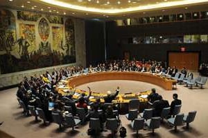 Le Conseil de sécurité de l’ONU. © AFP