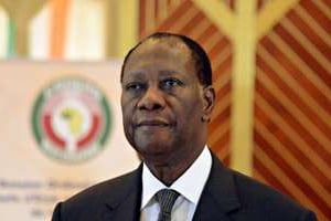 Alassane Ouattara « était ulcéré », selon une source proche de la présidence. © Issouf Sanogo/AFP