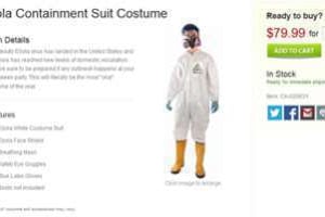 Pour Halloween, un déguisement à l’humour douteux commercialisé sur un site américain. © Capture d’écran BrandsOnSale