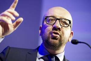 Charles Michel en février 2014 © Nicolas Maeterlinck/AFP