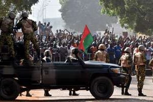 Ouagadougou, le 30 octobre. © AFP