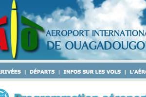 Capture d’écran du site aeroport-ouagadougou.com © aeroport-ougadougou.com
