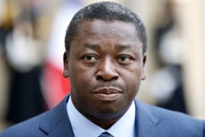 Faure Gnassingbé sera-t-il candidat à sa succession ? © PATRICK KOVARIK / AFP