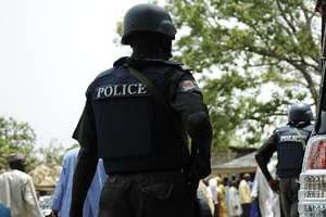 Des policiers nigérians, le 28 avril 2011 à Bauchi. © AFP