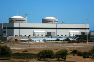 Vue de la centrale nucléaire de Koeberg, la seule active en Afrique du Sud. © Wikimedia Commons