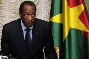 L’ex-président burkinabè, Blaise Compaoré. © AFP
