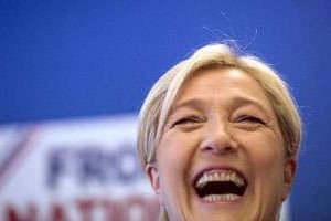 La présidente du Front national, Marine Le Pen. © AFP