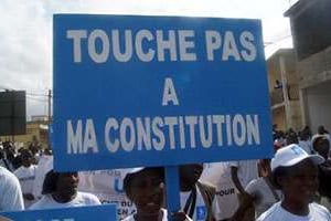 Manifestation organisée par l’opposition, le 21 novembre 2014 à Lomé. © AFP