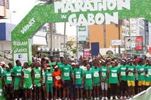 Départ du marathon du Gabon 2013. © DR