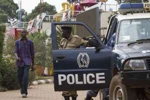 La police ougandaise. © AFP