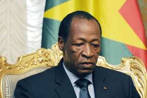 L’ancien chef de l’État burkinabè, Blaise Compaoré. © AFP