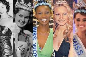 Les cinq Miss Monde africaines, depuis 1951. © DR/AFP