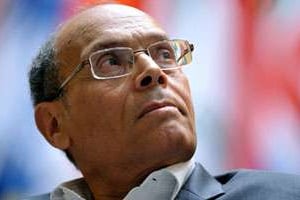 Moncef Marzouki a atteint le second tour de la présidentielle prévu le 21 décembre. © AFP