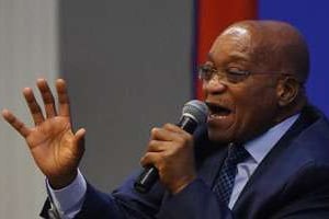 Le président sud-africain, Jacob Zuma. © AFP
