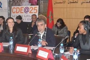 Présentation de l’enquête, le 19 décembre, à Rabat. © CNDH