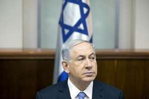 Le Premier ministre israélien Benjamin Netanyahu le 4 janvier 2015 à Jérusalem. © AFP