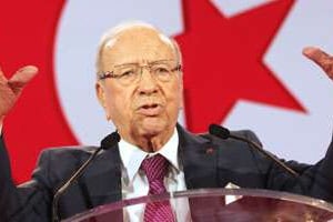 Béji Caïd Essebsi, le nouveau président tunisien. © AFP