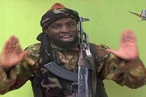 Aboubakar Shekau dans une vidéo en mai 2014. © DR