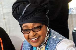 Winnie Mandela : député. © Gianluigi Guercia/AFP