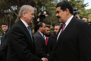Abdelmalek Sellal, Premier ministre algérien, et Nicolas Maduro, président du Venezuela. @PresidencialVen/Twitter