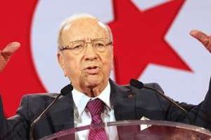 Le président tunisien Béji Caïd Essebsi. © Archives / AFP