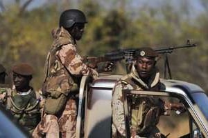 Des soldats maliens à Bamako. © AFP