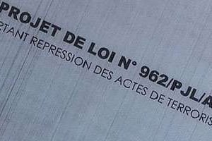 Le projet de loi qui a été adoptée par le Parlement camerounais. © DR