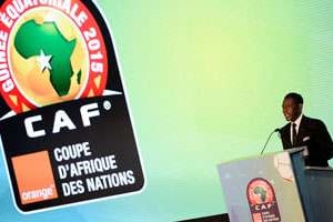 Le 4 décembre, Obiang annonce que son pays accepte d’organiser la CAN. © Stephane de Sakutin/AFP