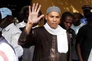 Karim Wade arrêté à son domicile, le 15 avril 2013. © AFP