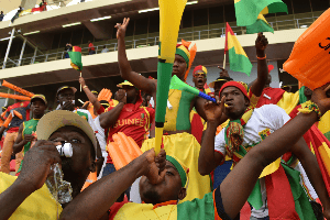 Les supporters maliens ont cru à la victoire face au Cameroun. © Photo AFP