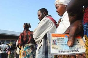 Le sénat congolais vote vendredi matin la loi électorale. © AFP