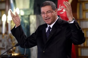 Habib Essid, le Premier ministre tunisien. © AFP