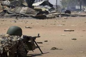 Un soldat malien le 22 février 2013 à Gao. © Joel Saget/AFP