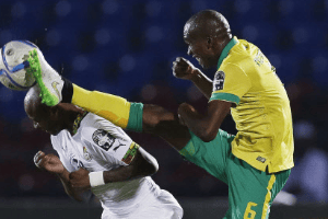 Le duel a été âpre entre le Ghana et l’Afrique du Sud. © Photo AP