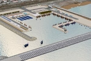 Le port de pêche de Casablanca devait être livré au plus tard en janvier 2017 selon Sogea-Satom. © Vinci